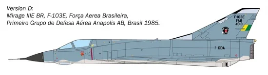 Italeri Mirage III C O E — image 8 of 13
