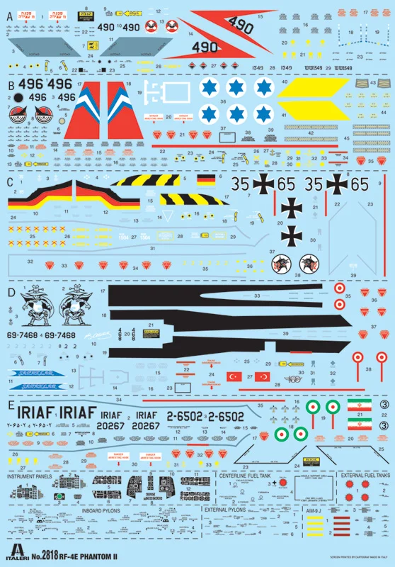 Italeri RF-4E Phantom &mdash; image 9 of 13