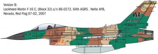 Italeri F-16C Fighting Falcon — image 9 of 12