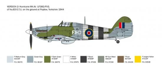 Italeri Hurricane Mk.Iic &mdash; image 9 of 10