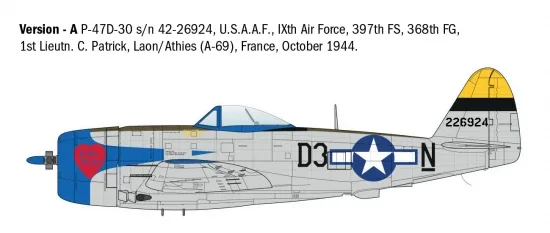 Italeri P-47D Thunderbolt (E.T.O.) &mdash; image 14 of 16