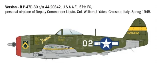 Italeri P-47D Thunderbolt (E.T.O.) &mdash; image 13 of 16