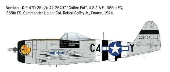 Italeri P-47D Thunderbolt (E.T.O.) &mdash; image 12 of 16