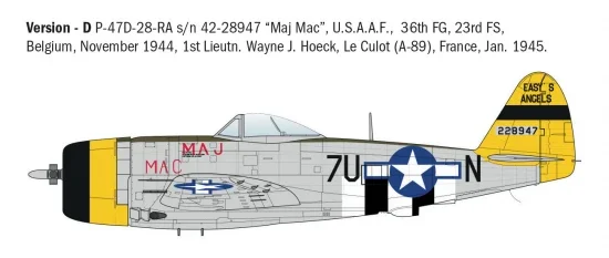 Italeri P-47D Thunderbolt (E.T.O.) &mdash; image 11 of 16