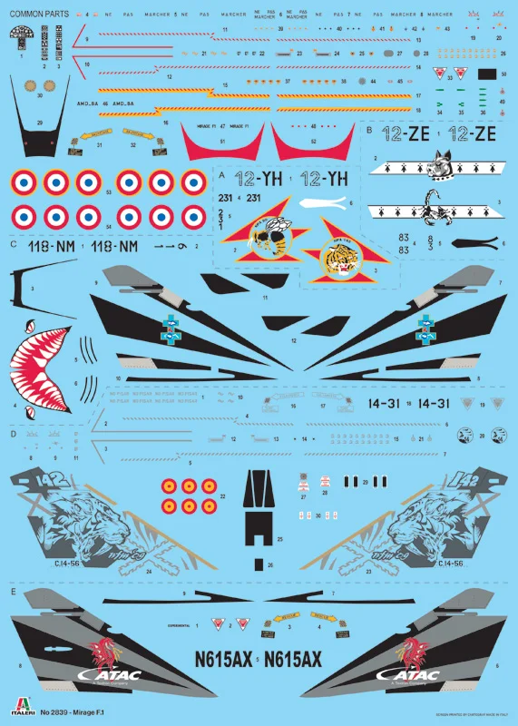 Italeri Mirage F1 C/CR — image 8 of 17