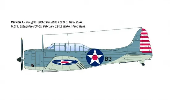 Italeri USN SBD-3 Dauntless &mdash; image 4 of 9