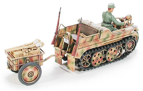 Tamiya Kettenkraftrad With Cart + Goliath — image 4 of 7