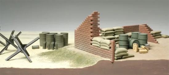 Tamiya Brick/Sandbag/Barricade Set — image 4 of 6