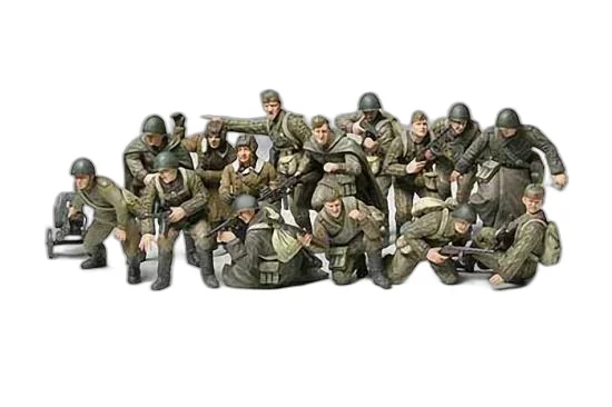 Tamiya Russian Infantry + Crew Tank — image 1 of 4