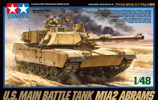 Tamiya 1/48 M1A2 Abrams — image 9 of 12