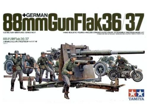 Tamiya 88mm Gun Flak 36/37 — image 10 of 11