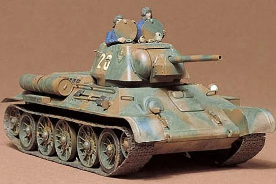 Tamiya 1/35 T34/76 1943 Russian Tankdiscd — image 2 of 2