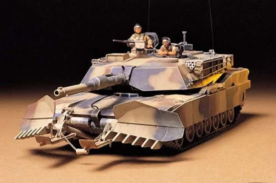 Tamiya M1A1 Abrams With Mine Plough — image 2 of 2