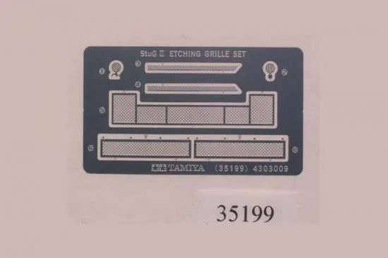 Tamiya Stug III Photo-Etched Grille — image 2 of 2