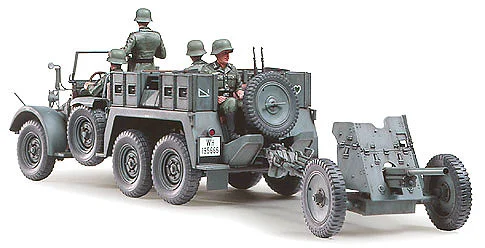 Tamiya Krupp Towing Truck With 37mm Pak — image 3 of 8