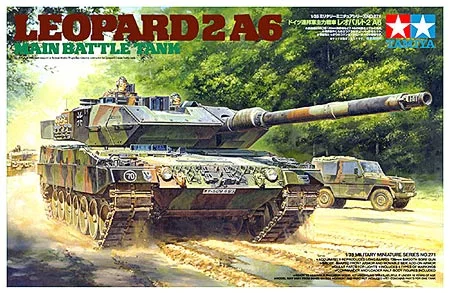 Tamiya Leopard 2 A6 Main Battle Tank — image 14 of 15