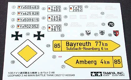 Tamiya Leopard 2 A6 Main Battle Tank — image 12 of 15
