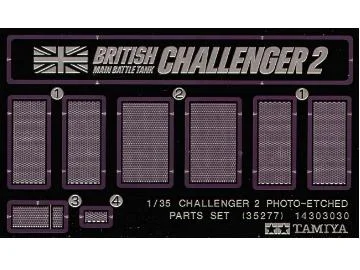 Tamiya Challenger 2 Photo-Etched Part — image 2 of 2