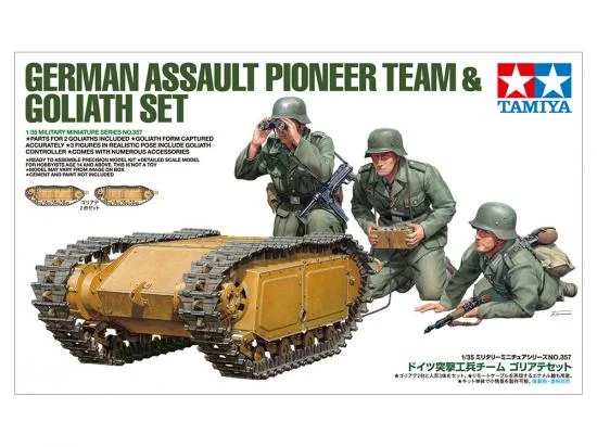 Tamiya 1/35 German Pioneer + Goliath Set — image 2 of 6