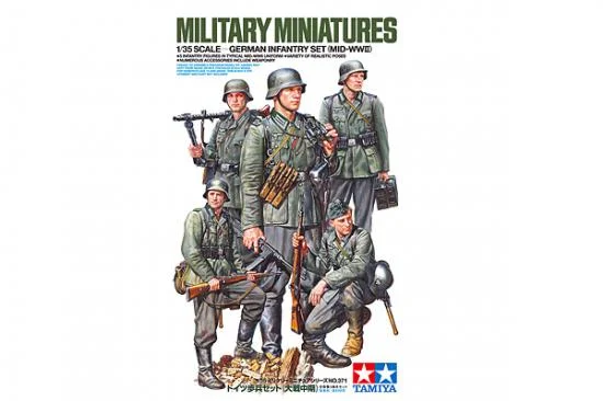 Tamiya 1/35 German Infantry Mid WWII — image 2 of 9