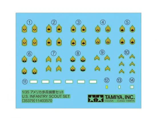 Tamiya 1/35 US Infantry Scout Set — image 3 of 9