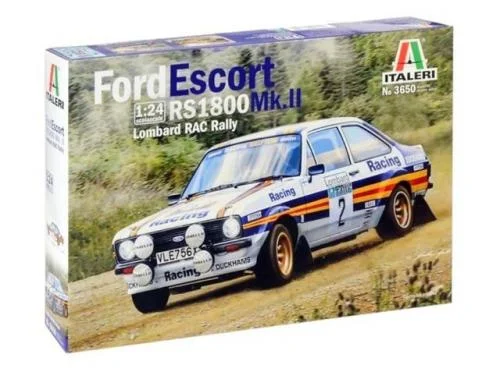 Italeri 1/24 Ford Escort Rs1800 Mkii Rac — image 1 of 12
