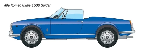 Italeri Alfa Romeo Giulia 1600 Spider — image 11 of 13