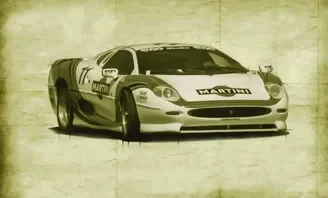 Italeri Jaguar XJ 220 Race Car — image 1 of 14