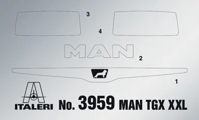 Italeri Man Tgx XXL D38 — image 8 of 13