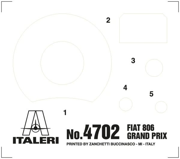 Italeri Fiat 806 Grand Prix &mdash; image 16 of 16