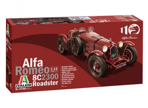 Italeri Alfa Romeo 8C 2300 Roadster 1:12 — image 1 of 13