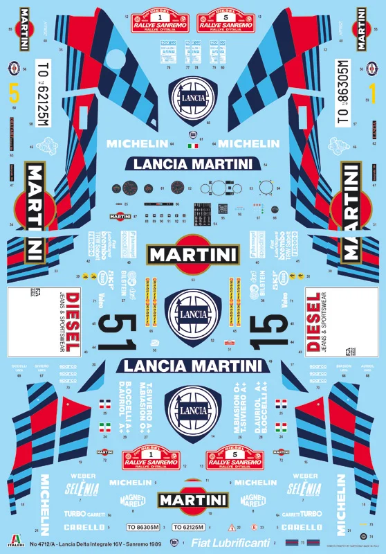 Italeri Lancia Delta HF Integrale Sanremo — image 5 of 13