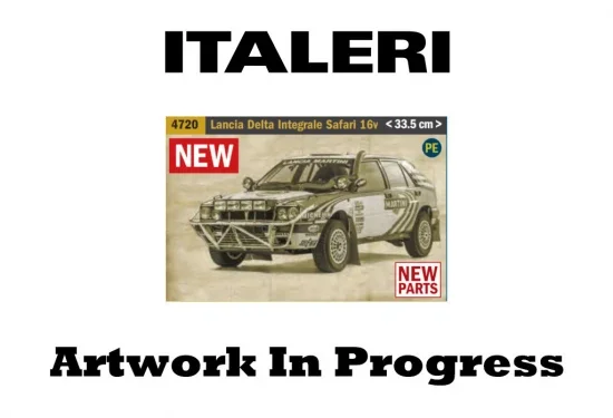 Italeri Lancia Delta Integrale Safari 16v — image 1 of 14