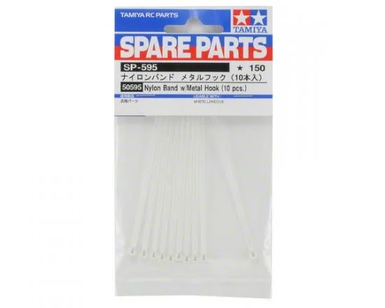 Tamiya Nylon Band W/Metal Hook *10 — image 3 of 3
