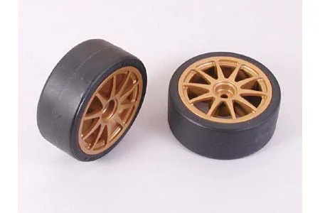 Tamiya Drift Tyres Type-A + Wheels — image 2 of 2