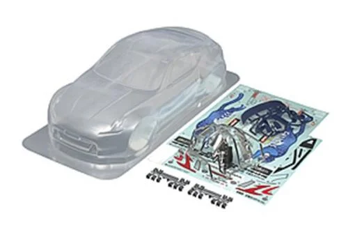 Tamiya Endless Nissan 370Z Clear Bodyshell (190mm) &mdash; image 2 of 3