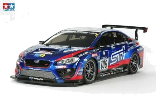 Tamiya Subaru WRX STI NBR Challenge Clear Bodyshell (190mm) &mdash; image 3 of 3