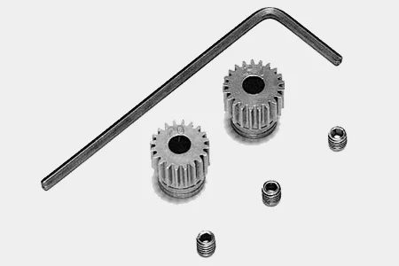 Tamiya 0.4 Pinion Gear (20/21T) — image 2 of 2