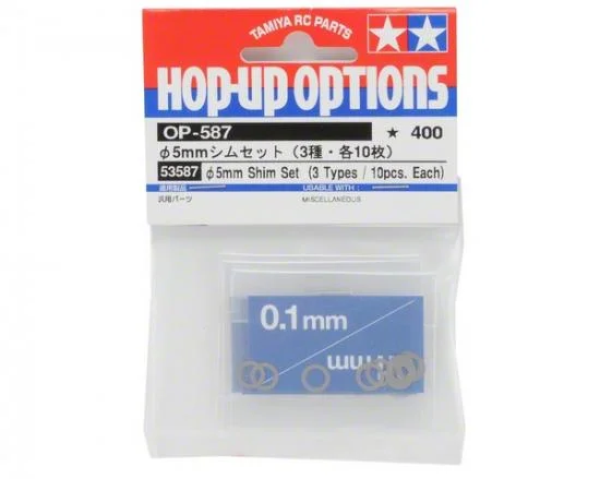 Tamiya 5mm Shim Set 10X3 Types — image 2 of 3