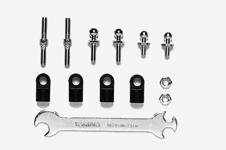 Tamiya TT-01 Turnbuckle Tie Rod Set — image 2 of 2