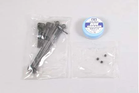 Tamiya Universal Drive Shaft - Fit DF-02, DF-03, TT-02B, DT-02, DT-03, etc &mdash; image 2 of 2