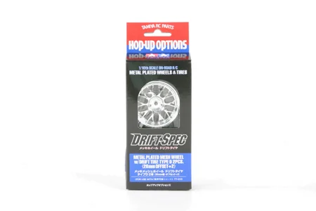 Tamiya Plated Mesh Wheel W Drift Tyres 2 — image 2 of 2
