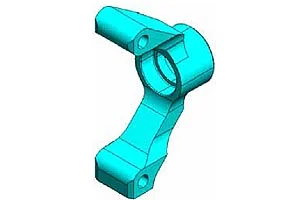 Tamiya TT-02 Aluminium Rear Upright 2.5 — image 2 of 2