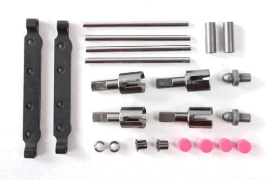 Tamiya TT-02-S Steel Suspension Mount Set — image 2 of 2
