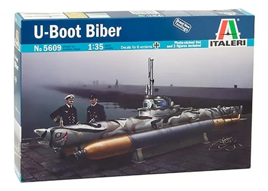Italeri Biber Midget Submarine — image 13 of 14