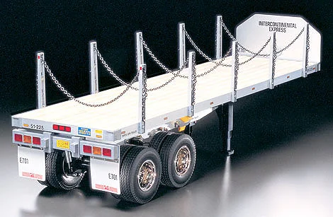 Tamiya Flatbed Semi Trailer for Tamiya Tractor Units — image 2 of 7