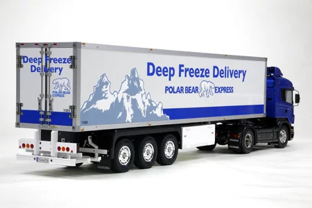Tamiya Reefer Semi 3 Axle Trailer For Tamiya Tractor Units — image 9 of 11