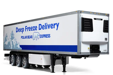 Tamiya Reefer Semi 3 Axle Trailer For Tamiya Tractor Units — image 10 of 11