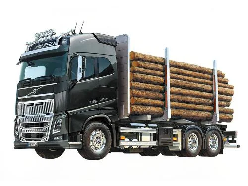Tamiya Volvo Globetrotter FH16 6x4 Timber Truck — image 1 of 14