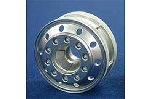Tamiya Plated Front Wheels 22mm Matt — image 2 of 2